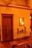 Craftman style red oak door and trim