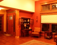 Custom red oak moldings