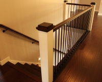 Custom maple staircase
